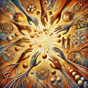 a-detailed-image-representing-Social-Connection-one-of-the-five-holistic-approaches-to-health-and-wellbeing