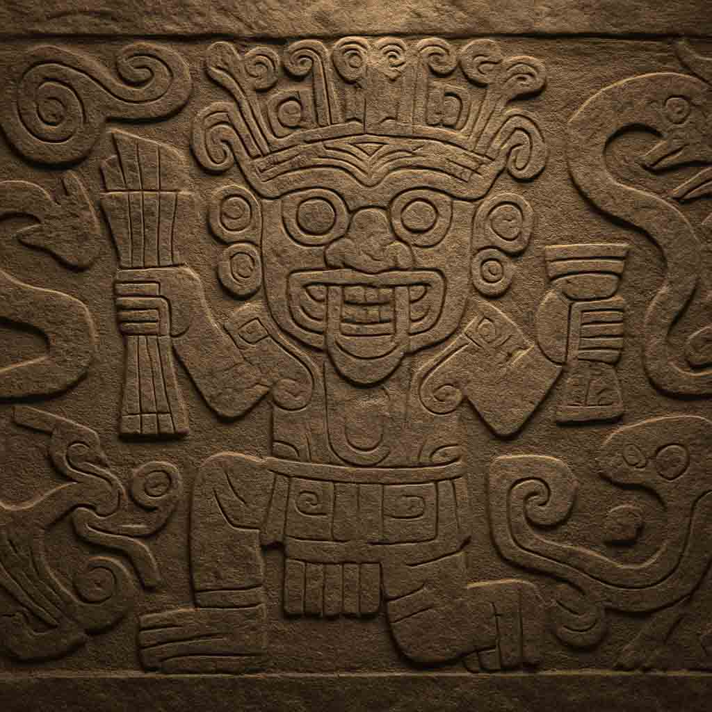 chavin-stone-carving-detail