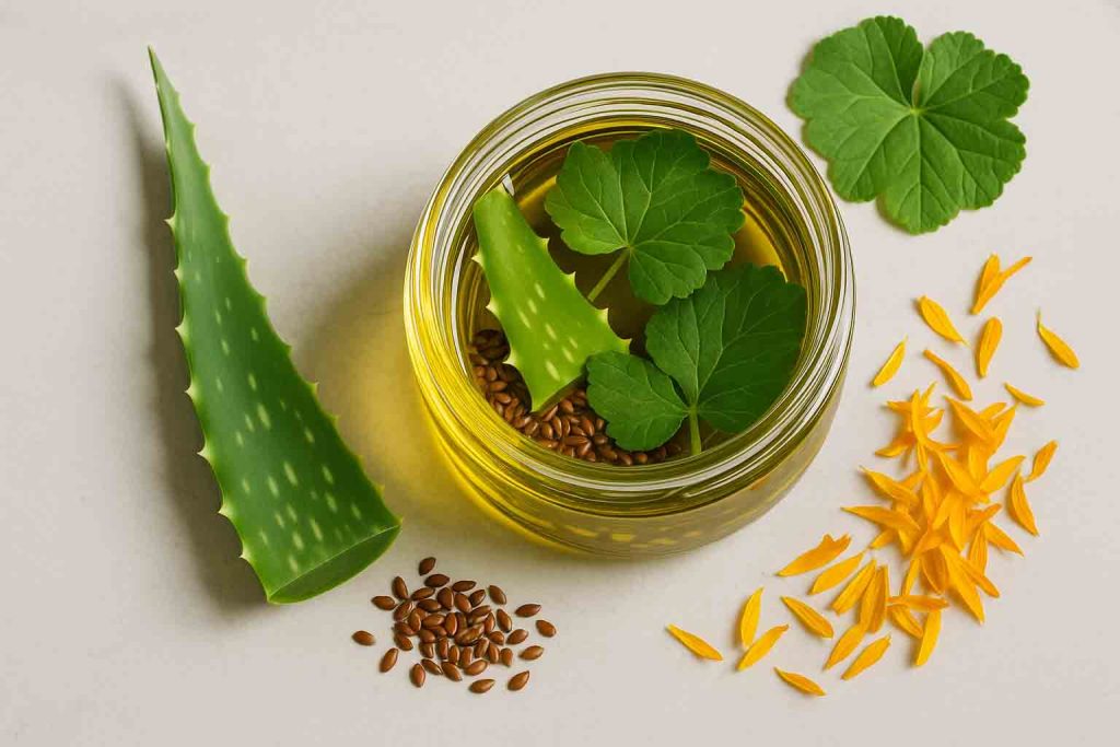 moistening-herbs-oil-infusion